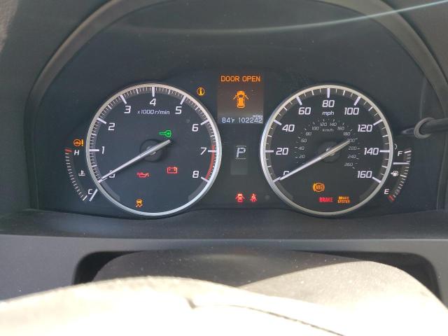 5J8TB3H56DL008800 - 2013 ACURA RDX TECHNOLOGY GRAY photo 9