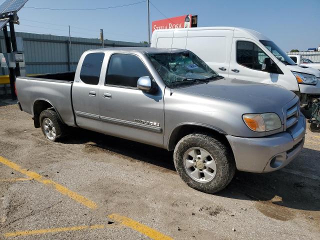 5TBRU34106S481897 - 2006 TOYOTA TUNDRA ACCESS CAB SR5 SILVER photo 4