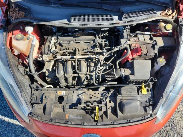 3FADP4BJ6KM114052 - 2019 FORD FIESTA SE RED photo 11