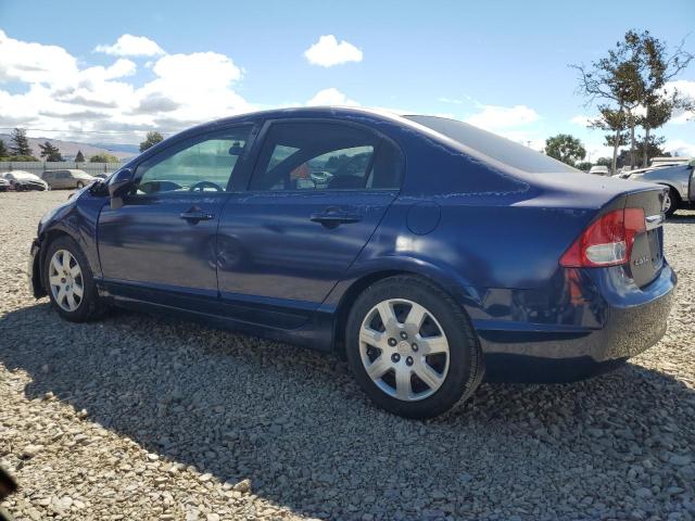 2HGFA16519H506740 - 2009 HONDA CIVIC LX BLUE photo 2