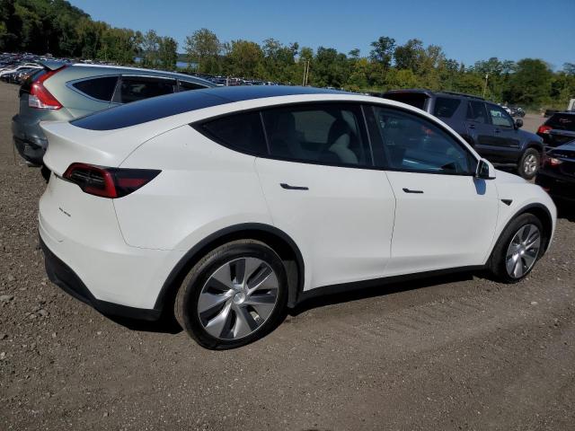 5YJYGDEE5MF202754 - 2021 TESLA MODEL Y 白色 照片 3