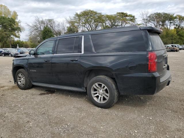 1GNSKHKC1HR224983 - 2017 CHEVROLET SUBURBAN K1500 LT BLACK photo 2