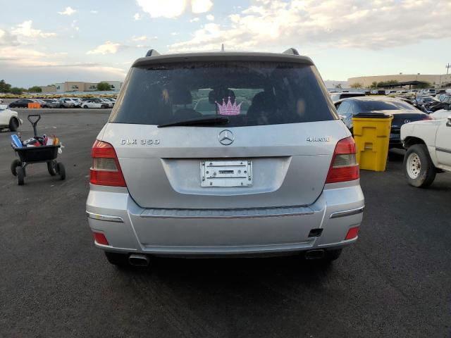 WDCGG8HB1AF379047 - 2010 MERCEDES-BENZ GLK 350 4MATIC SILVER photo 6