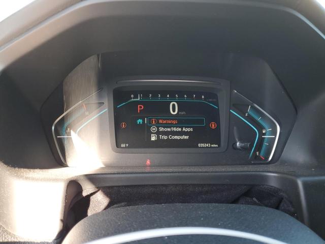 5FNRL6H86NB059199 - 2022 HONDA ODYSSEY TOURING Weiß Foto 9