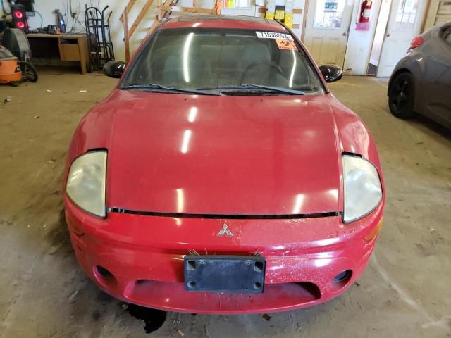 4A3AC44G73E210948 - 2003 MITSUBISHI ECLIPSE GS RED photo 5