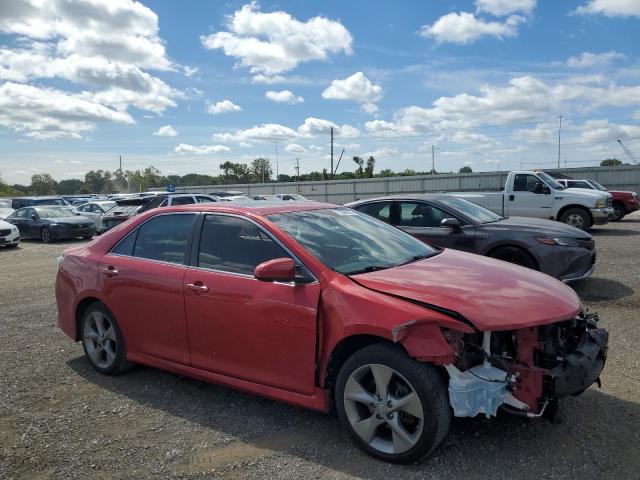 4T1BF1FK3CU582349 - 2012 TOYOTA CAMRY BASE RED photo 4