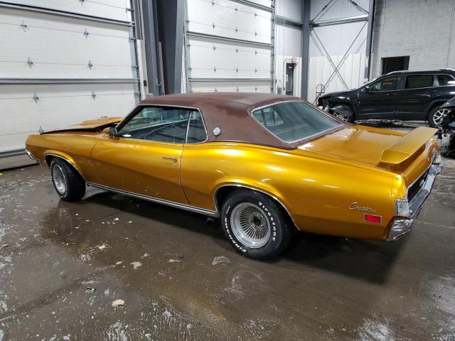 OF93H531452 - 1970 MERCURY COUGAR XR7 GOLD photo 2