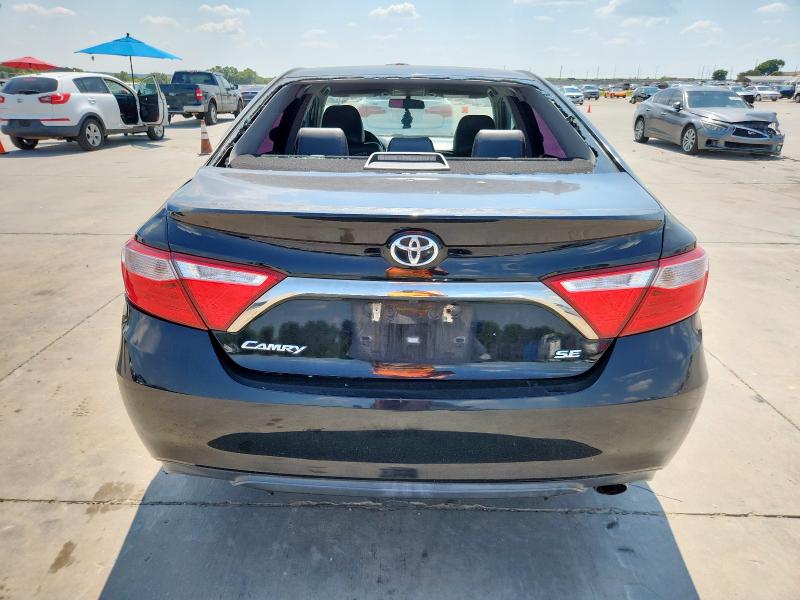 4T1BF1FKXFU955777 - 2015 TOYOTA CAMRY LE BLACK photo 6