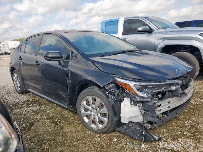JTDEPMAE1MJ152971 - 2021 TOYOTA COROLLA LE BLACK photo 4