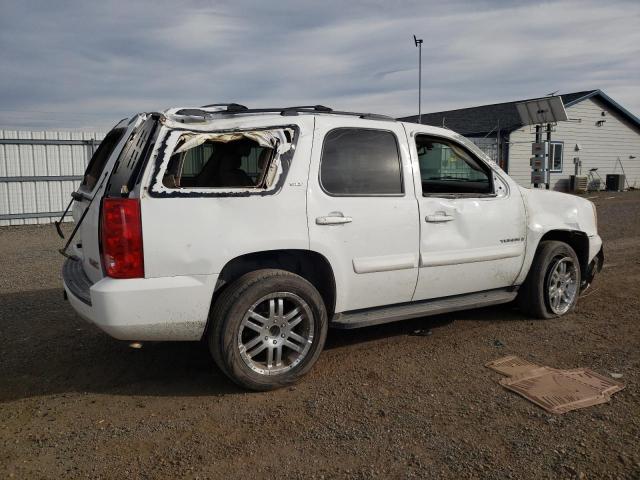 1GKFK33039R135245 - 2009 GMC YUKON SLT WHITE photo 3