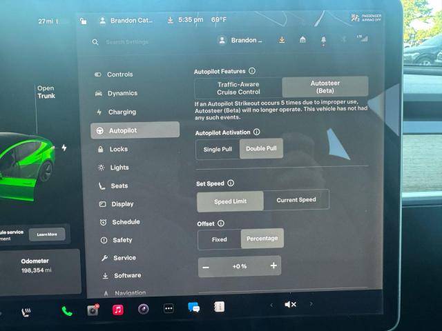 5YJ3E1EBXKF433019 - 2019 TESLA MODEL 3 BLUE photo 10