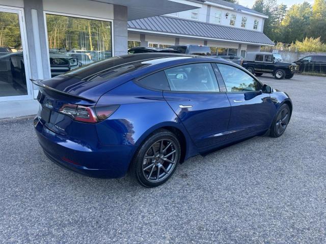 5YJ3E1EBXKF433019 - 2019 TESLA MODEL 3 BLUE photo 4