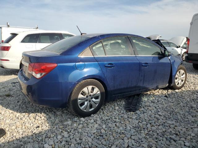 1G1PC5SH3C7231694 - 2012 CHEVROLET CRUZE LS BLUE photo 3
