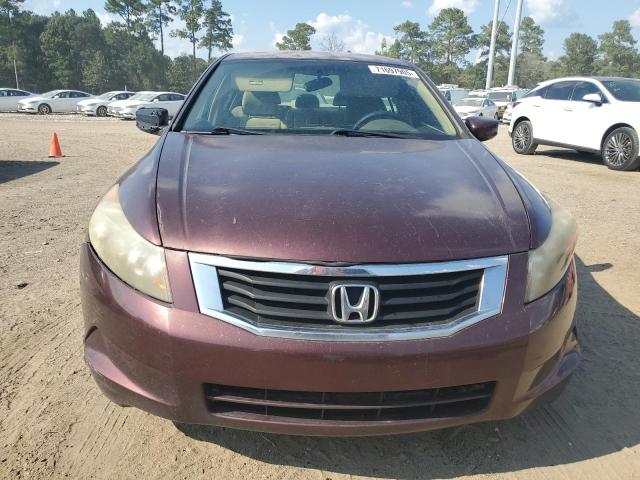 JHMCP264X8C027455 - 2008 HONDA ACCORD LXP ბურგუნდია ფოტო 5