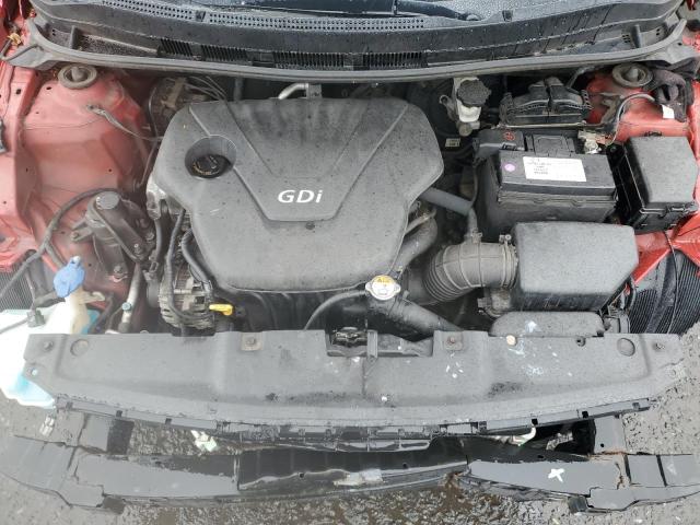 KMHCT4AE6DU287943 - 2013 HYUNDAI ACCENT GLS 红色 照片 11