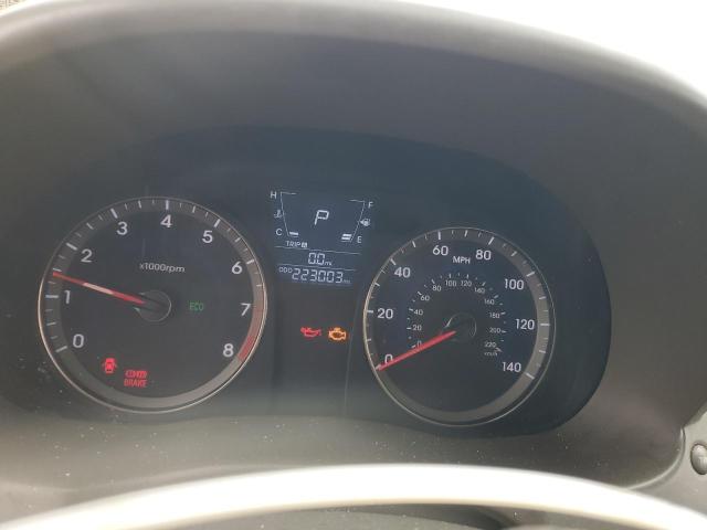 KMHCT4AE6DU287943 - 2013 HYUNDAI ACCENT GLS 红色 照片 9