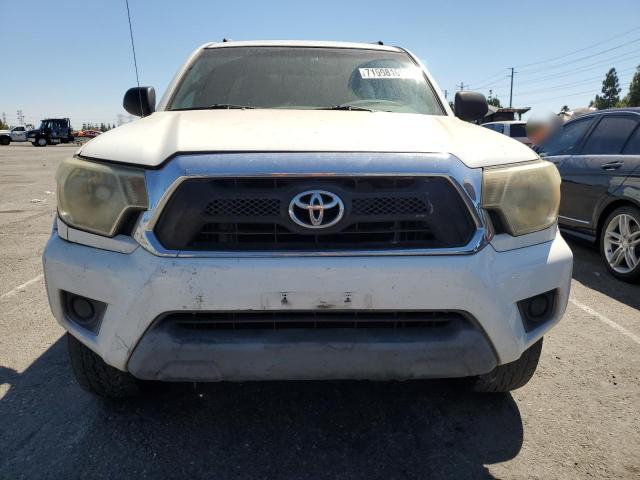 5TFTX4GNXDX025227 - 2013 TOYOTA TACOMA PRERUNNER ACCESS CAB WHITE photo 5