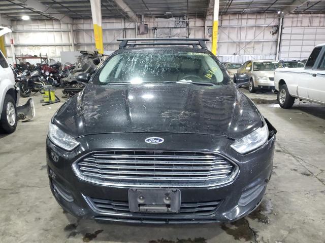 3FA6P0UU9FR138833 - 2015 FORD FUSION S HYBRID BLACK photo 5