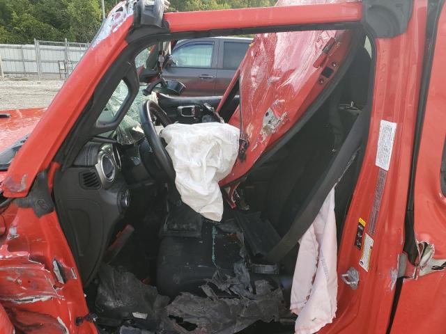 1C4HJXEN0MW689294 - 2021 JEEP WRANGLER U SAHARA 红色 照片 7