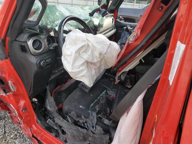 1C4HJXEN0MW689294 - 2021 JEEP WRANGLER U SAHARA 红色 照片 8