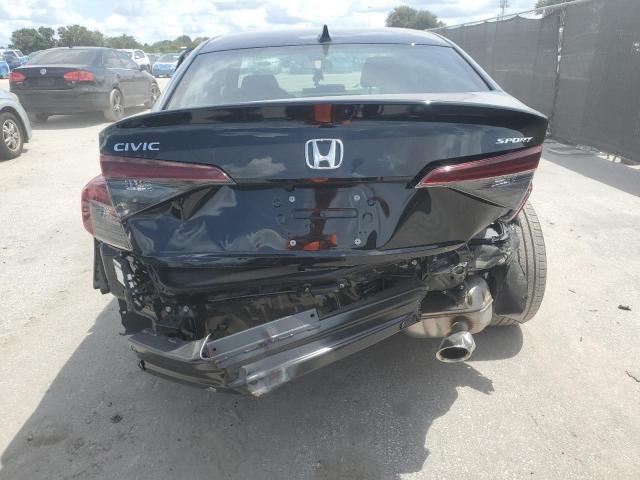 2HGFE2F56SH551639 - 2025 HONDA CIVIC SPORT BLACK photo 6