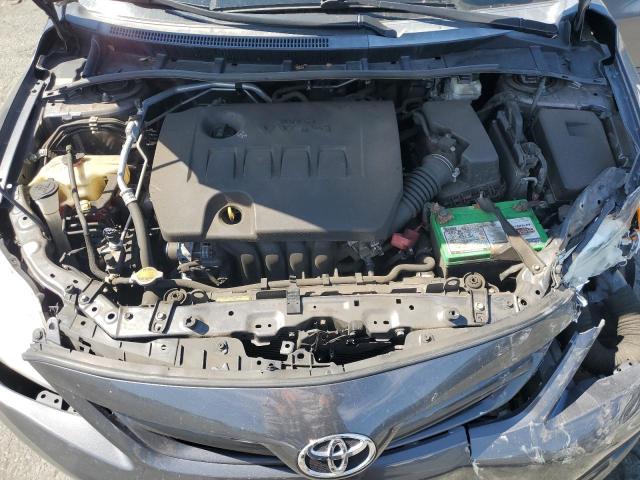 5YFBU4EEXCP026687 - 2012 TOYOTA COROLLA BASE CHARCOAL photo 11