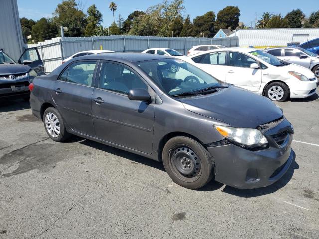 5YFBU4EEXCP026687 - 2012 TOYOTA COROLLA BASE CHARCOAL photo 4