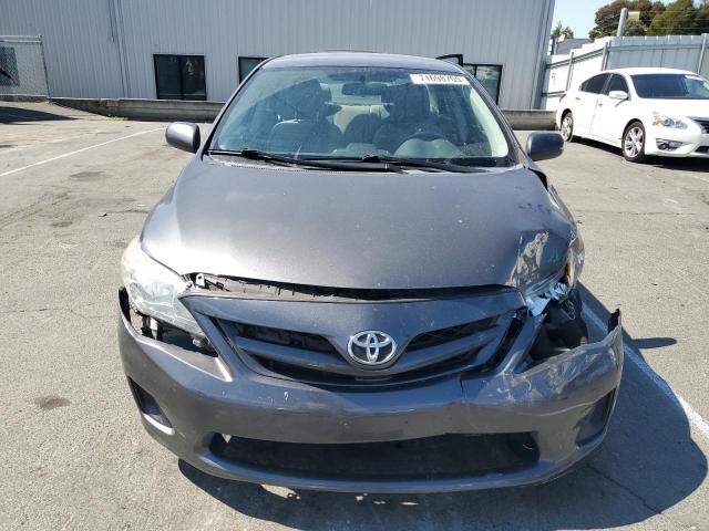 5YFBU4EEXCP026687 - 2012 TOYOTA COROLLA BASE CHARCOAL photo 5