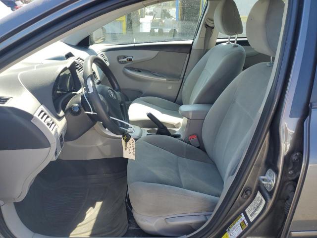 5YFBU4EEXCP026687 - 2012 TOYOTA COROLLA BASE CHARCOAL photo 7