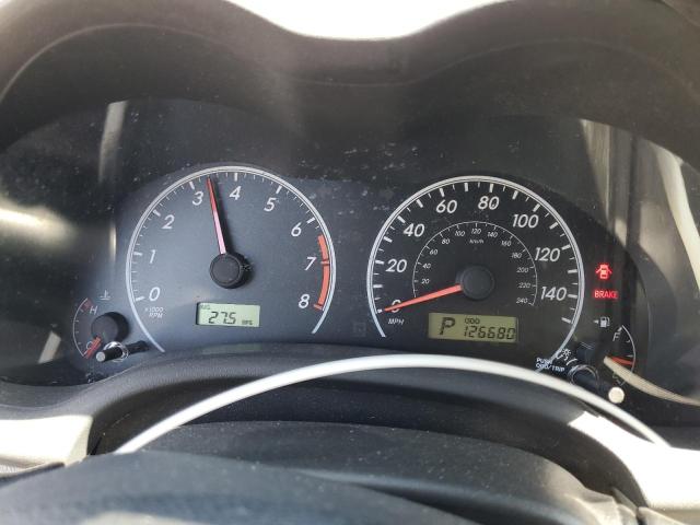 5YFBU4EEXCP026687 - 2012 TOYOTA COROLLA BASE CHARCOAL photo 9