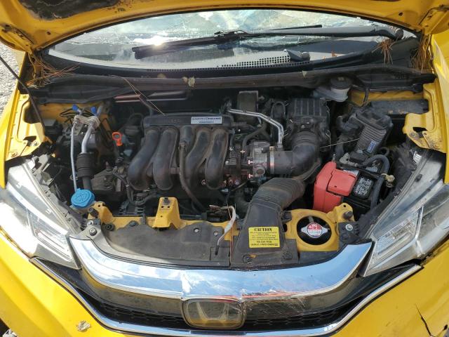 3HGGK5H8XJM726593 - 2018 HONDA FIT EX أصفر صورة 11
