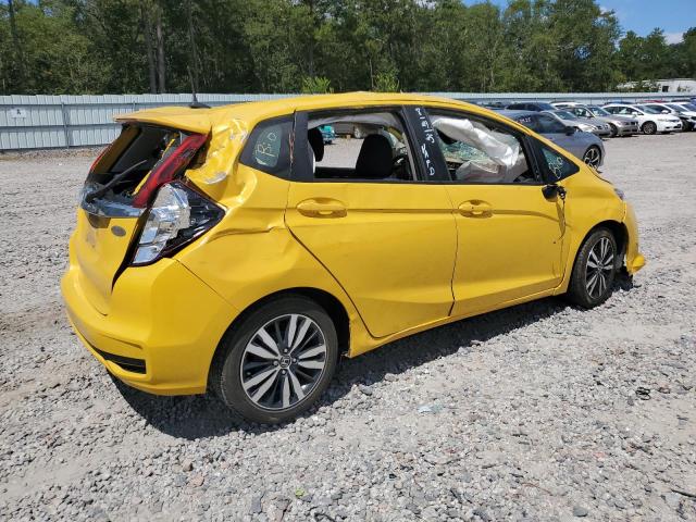 3HGGK5H8XJM726593 - 2018 HONDA FIT EX أصفر صورة 3