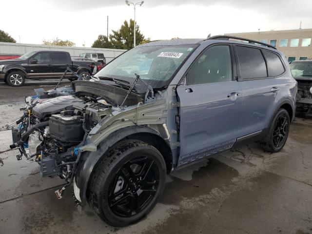 5XYP5DGC2PG368708 - 2023 KIA TELLURIDE SX BLUE photo 1