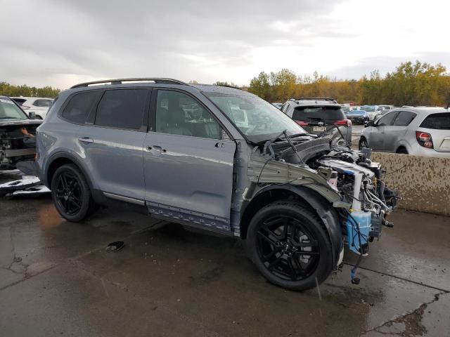 5XYP5DGC2PG368708 - 2023 KIA TELLURIDE SX BLUE photo 4