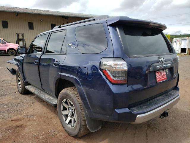 JTEPU5JRXP6146180 - 2023 TOYOTA 4RUNNER SE BLUE photo 2