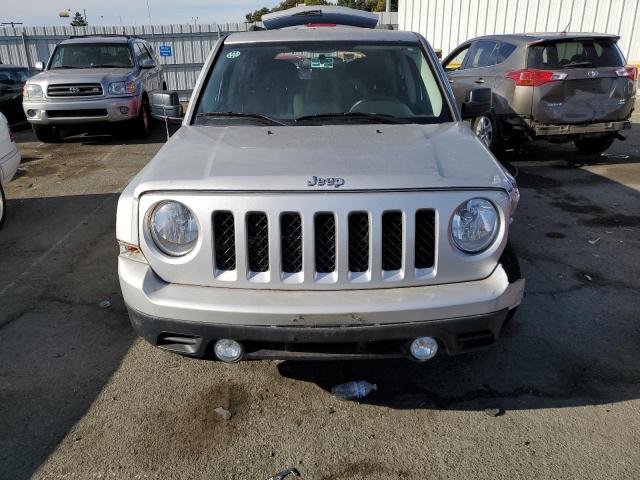 1C4NJPBA6ED573986 - 2014 JEEP PATRIOT SPORT SILVER photo 5