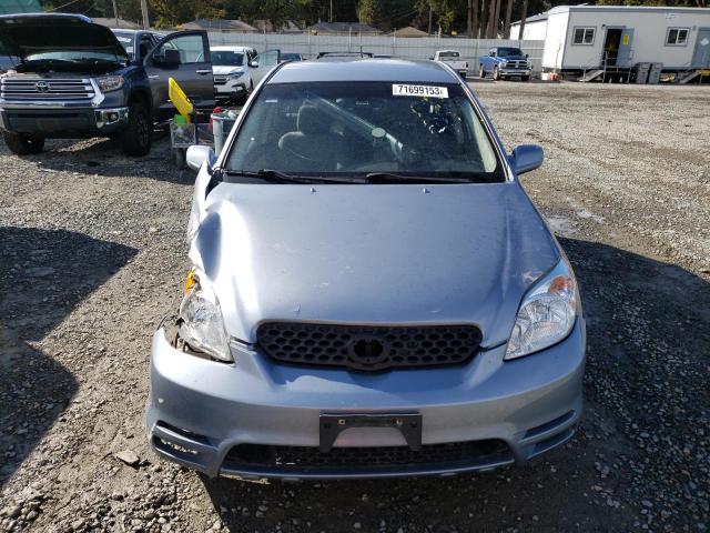 2T1KR32EX4C306093 - 2004 TOYOTA COROLLA MA XR BLUE photo 5