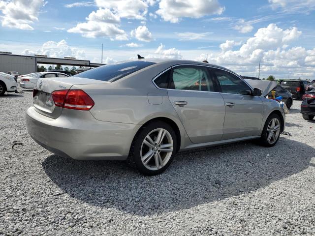 1VWBN7A38EC100104 - 2014 VOLKSWAGEN PASSAT SE GRAY photo 3