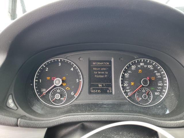 1VWBN7A38EC100104 - 2014 VOLKSWAGEN PASSAT SE GRAY photo 9