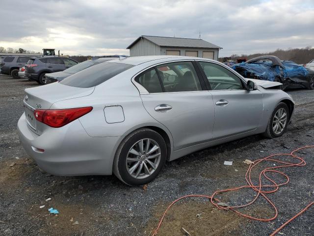 JN1BV7AR5FM400575 - 2015 INFINITI Q50 BASE SILVER photo 3