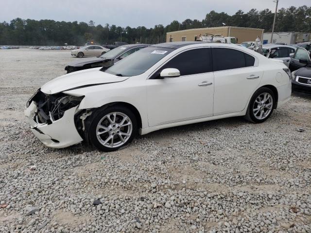 1N4AA5AP1CC870178 - 2012 NISSAN MAXIMA S WHITE photo 1