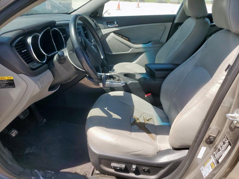 5XXGN4A77CG051551 - 2012 KIA OPTIMA EX SILVER photo 7