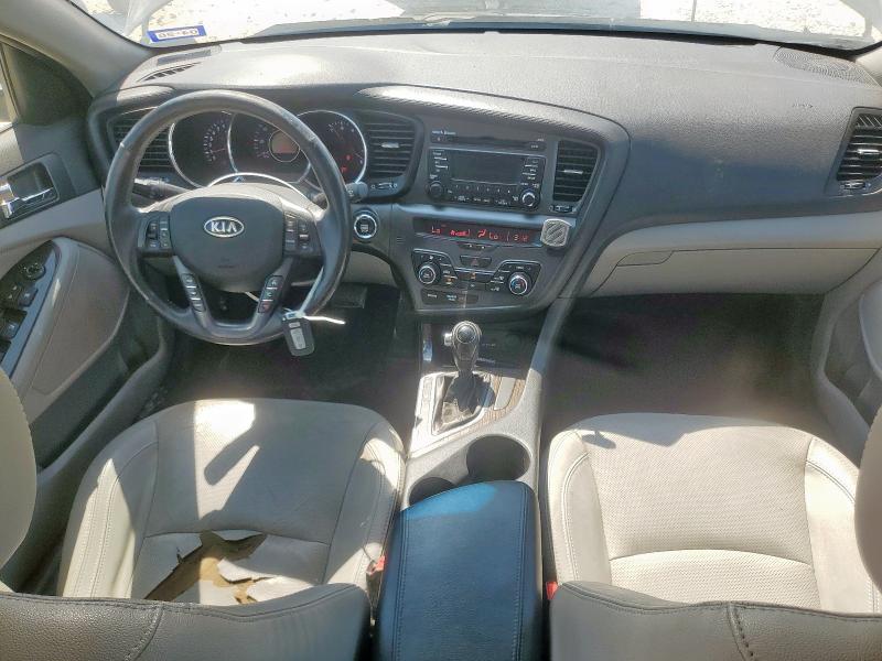 5XXGN4A77CG051551 - 2012 KIA OPTIMA EX SILVER photo 8