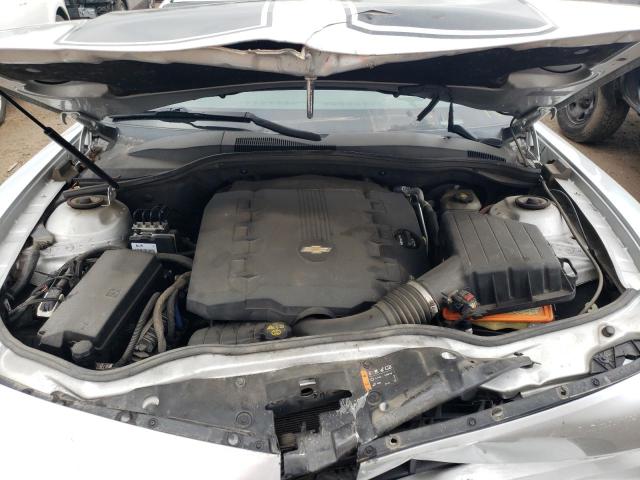 2G1FA1E36D9221753 - 2013 CHEVROLET CAMARO LS SILVER photo 11