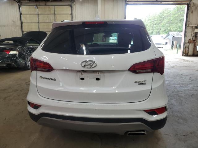 5NMZUDLB1HH029907 - 2017 HYUNDAI SANTA FE S WHITE photo 6