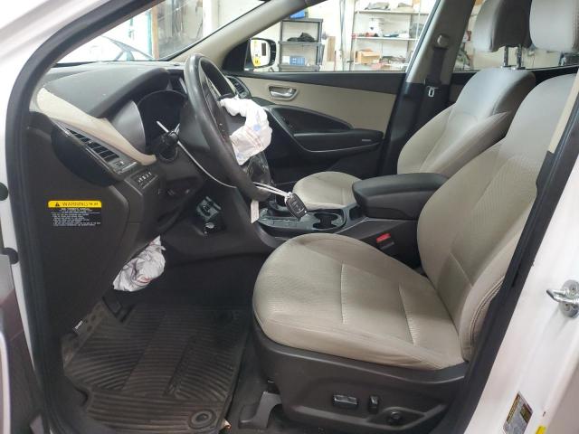 5NMZUDLB1HH029907 - 2017 HYUNDAI SANTA FE S WHITE photo 7