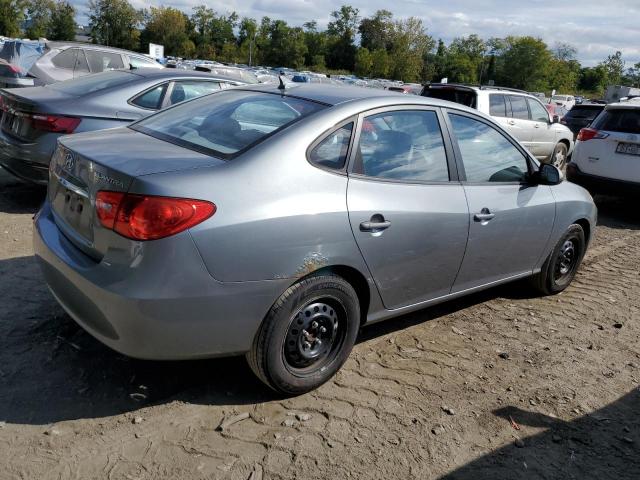 KMHDU4AD8AU076957 - 2010 HYUNDAI ELANTRA BLUE GRAY photo 3