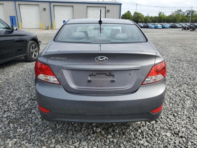 KMHCT4AE4DU508536 - 2013 HYUNDAI ACCENT GLS GRAY photo 6