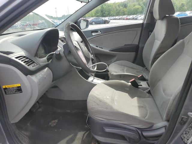 KMHCT4AE4DU508536 - 2013 HYUNDAI ACCENT GLS GRAY photo 7