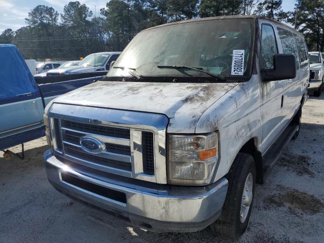 1FBSS3BLXDDA83242 - 2013 FORD ECONOLINE E350 SUPER DUTY WAGON WHITE photo 1